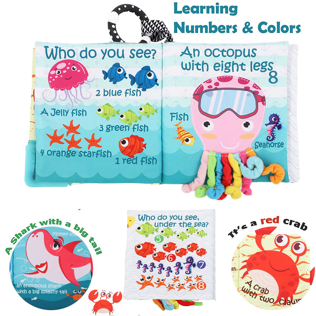 Ocean Adventure Crinkle Book & Teether