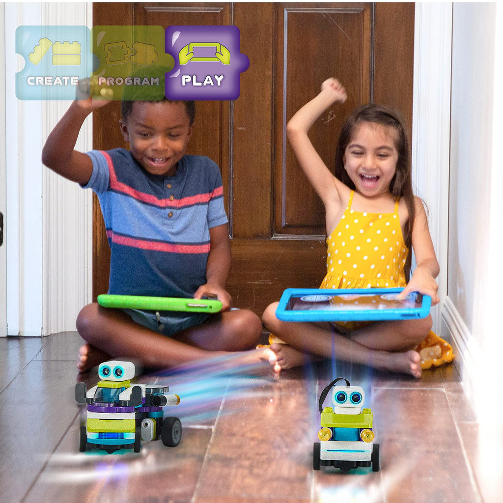 BOTZEES Coding Robot Building Kit for Kids, 130 Pieces - product photo