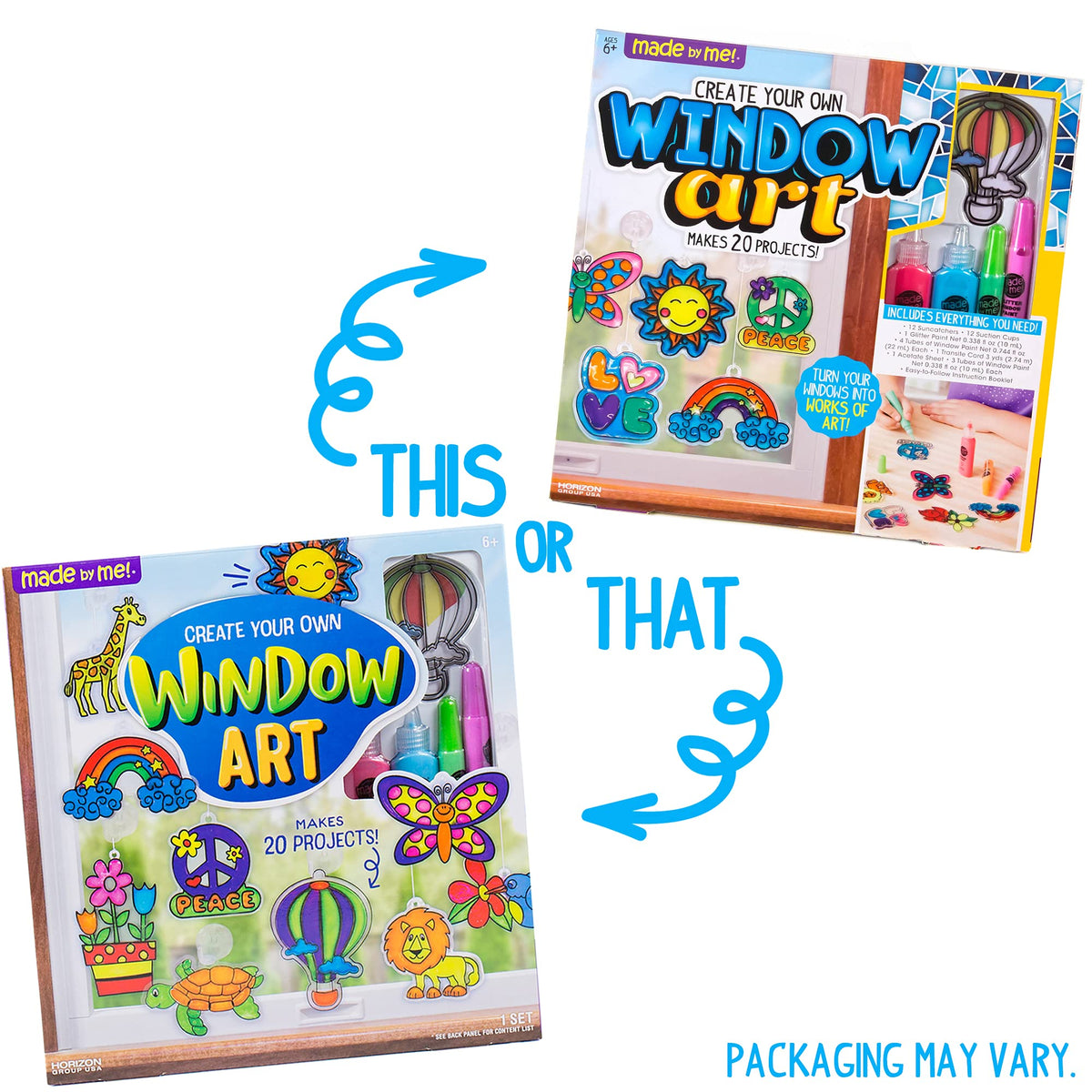 Window Suncatchers Art Kit