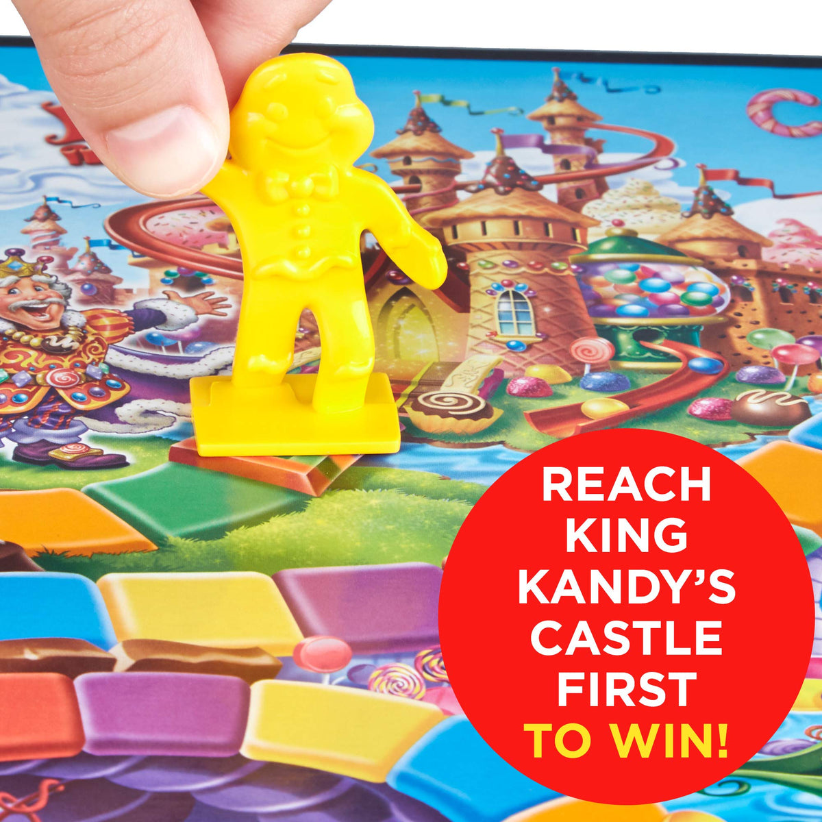 Hasbro Candy Land Kingdom of Sweet Adventures Board Game