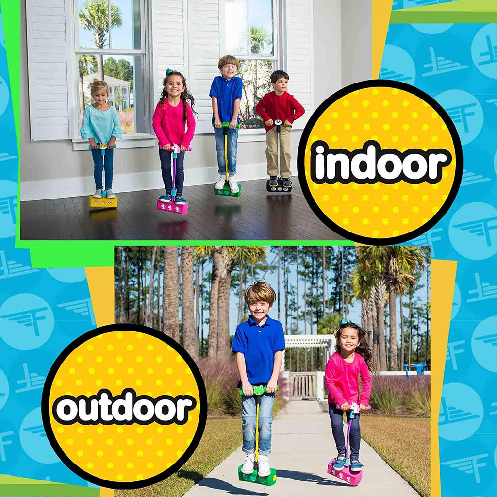 Foam Bungee Pogo Jumper for Kids with Squeaky Sound
