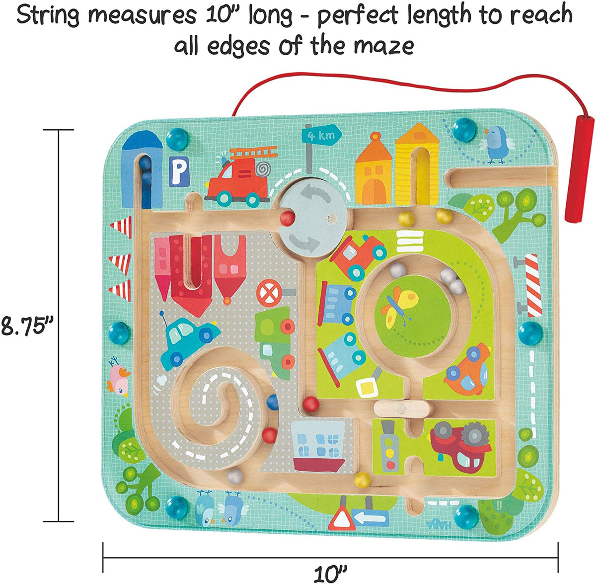 Little Town Magnetic Maze