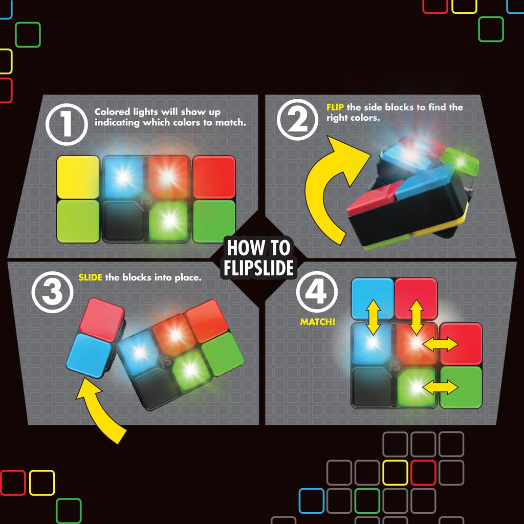Flipslide Electronic Handheld Puzzle Game by Moose Toys