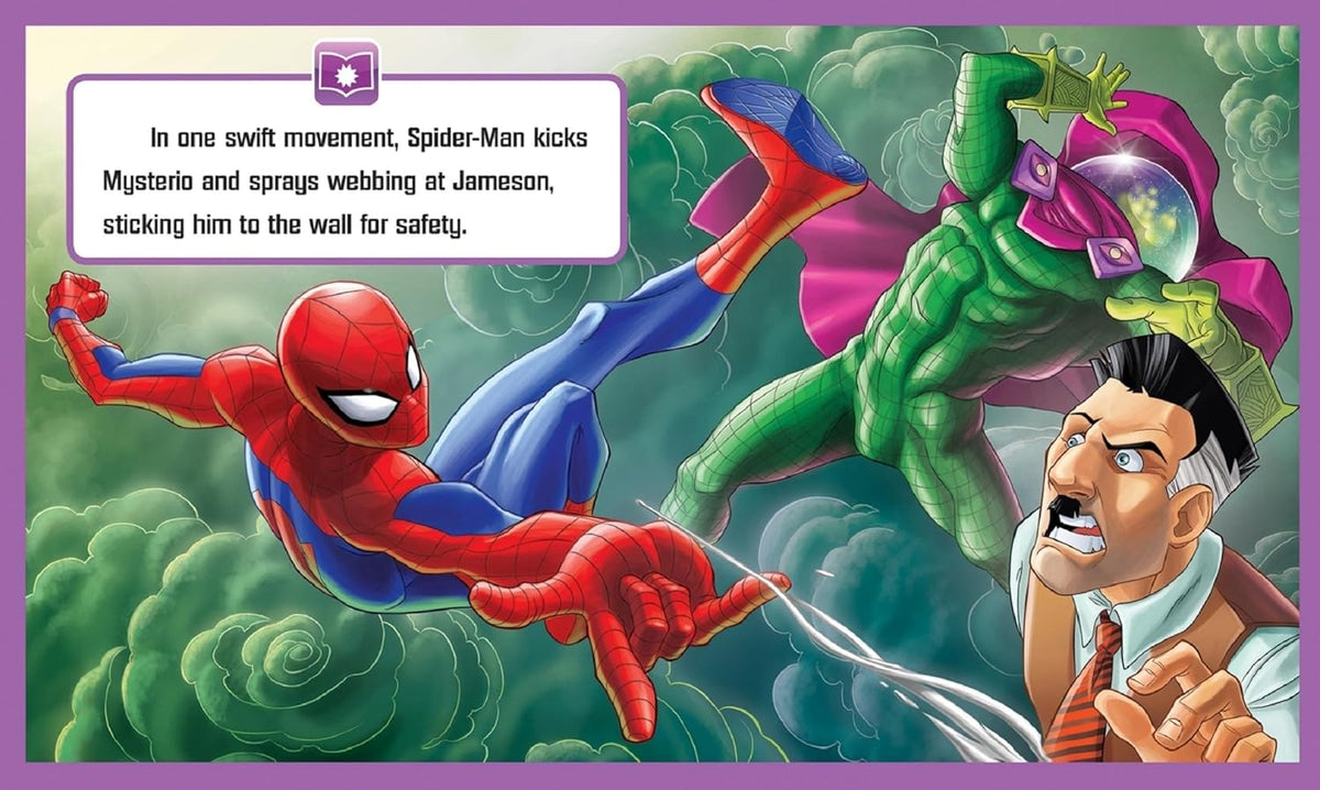 The Adventure of Spider-Man E-reader and Library