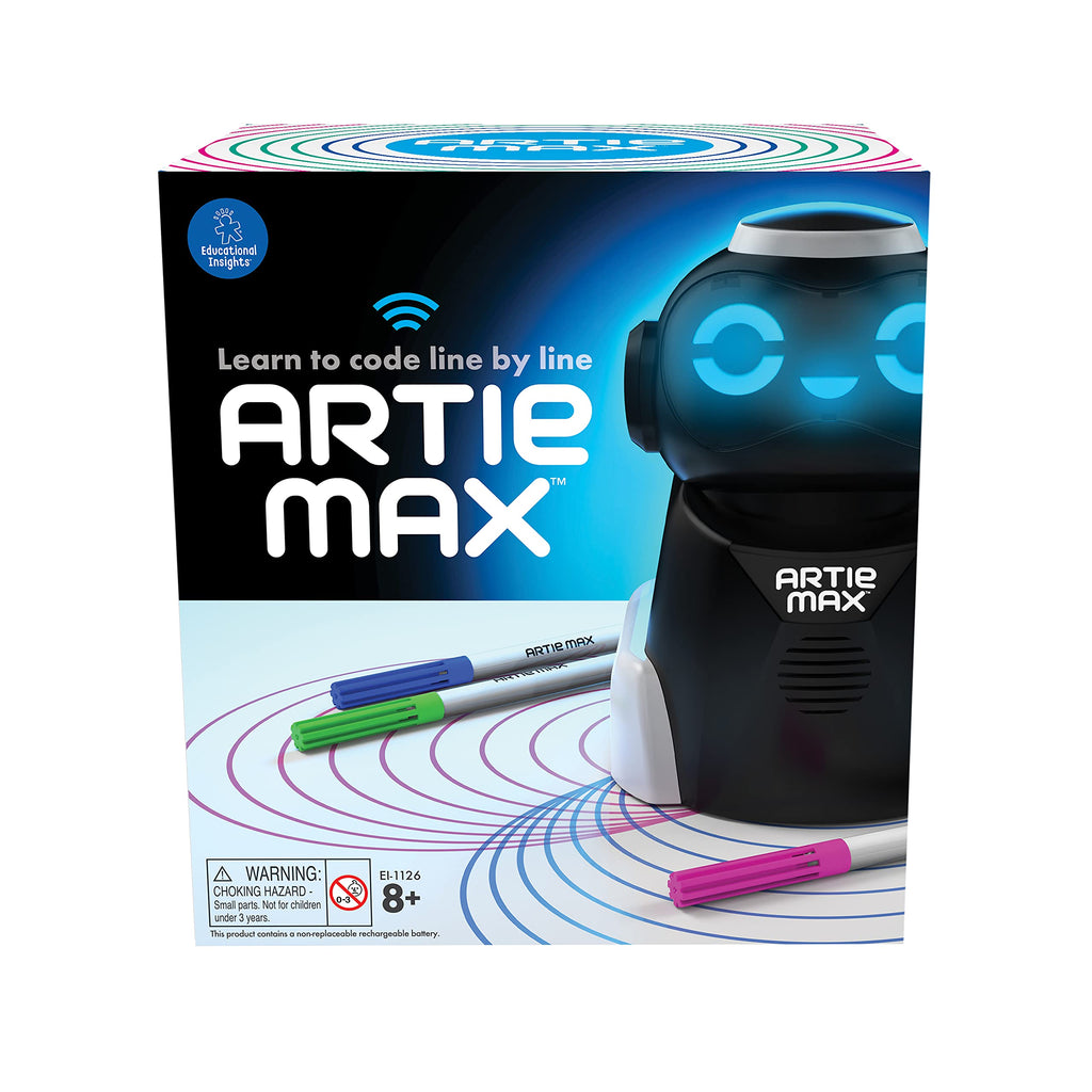 Educational Insights Artie Max Coding & Drawing Robot