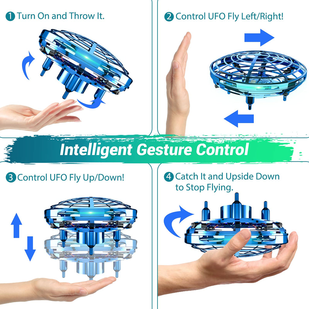 Interactive LED Rotating Drone