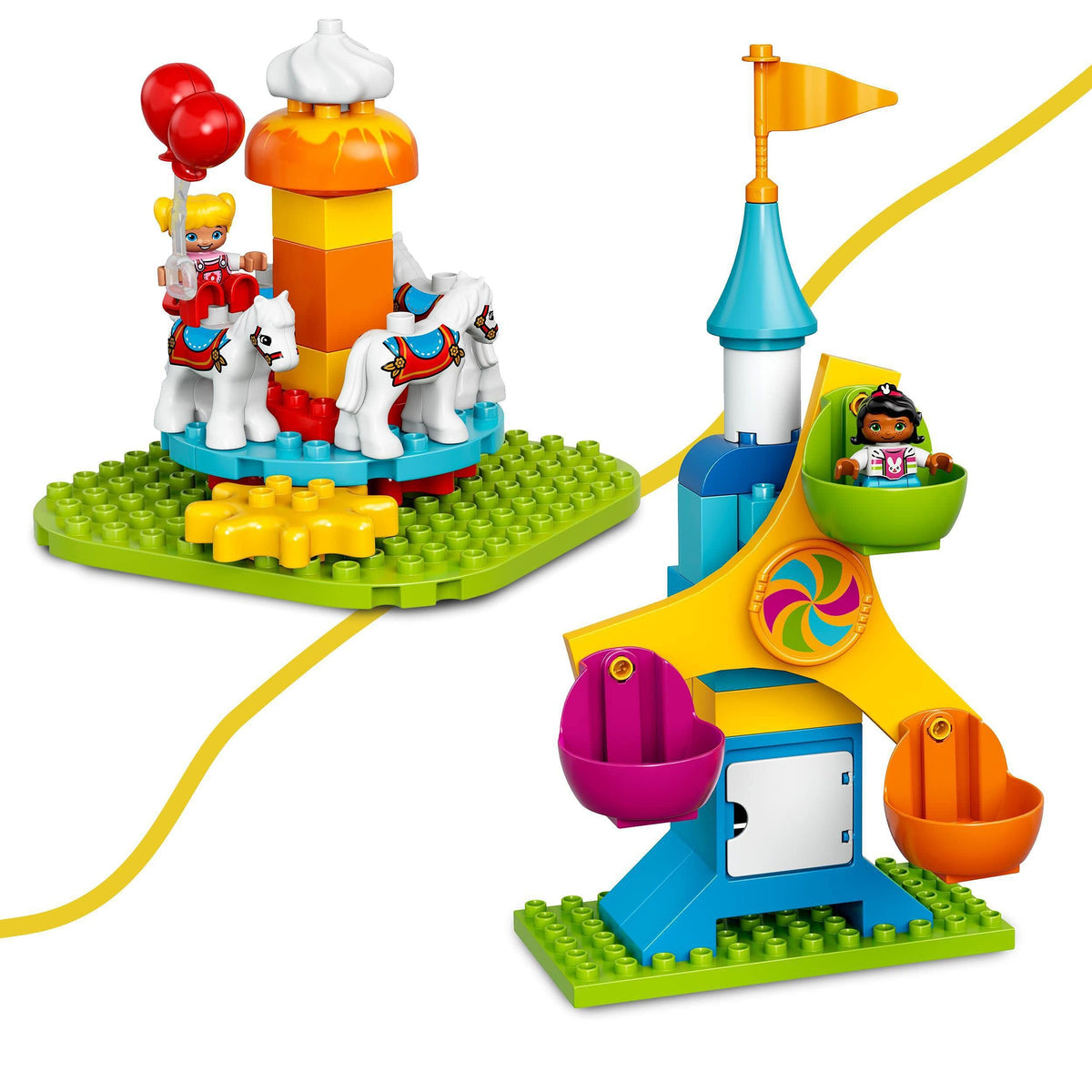 LEGO DUPLO Big Fair Amusement Park Building Set (10840)