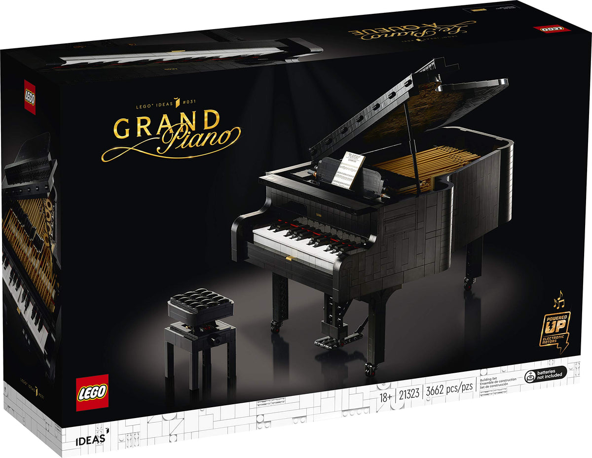 LEGO Ideas Grand Piano 21323 Building Set, 3,662 Pieces