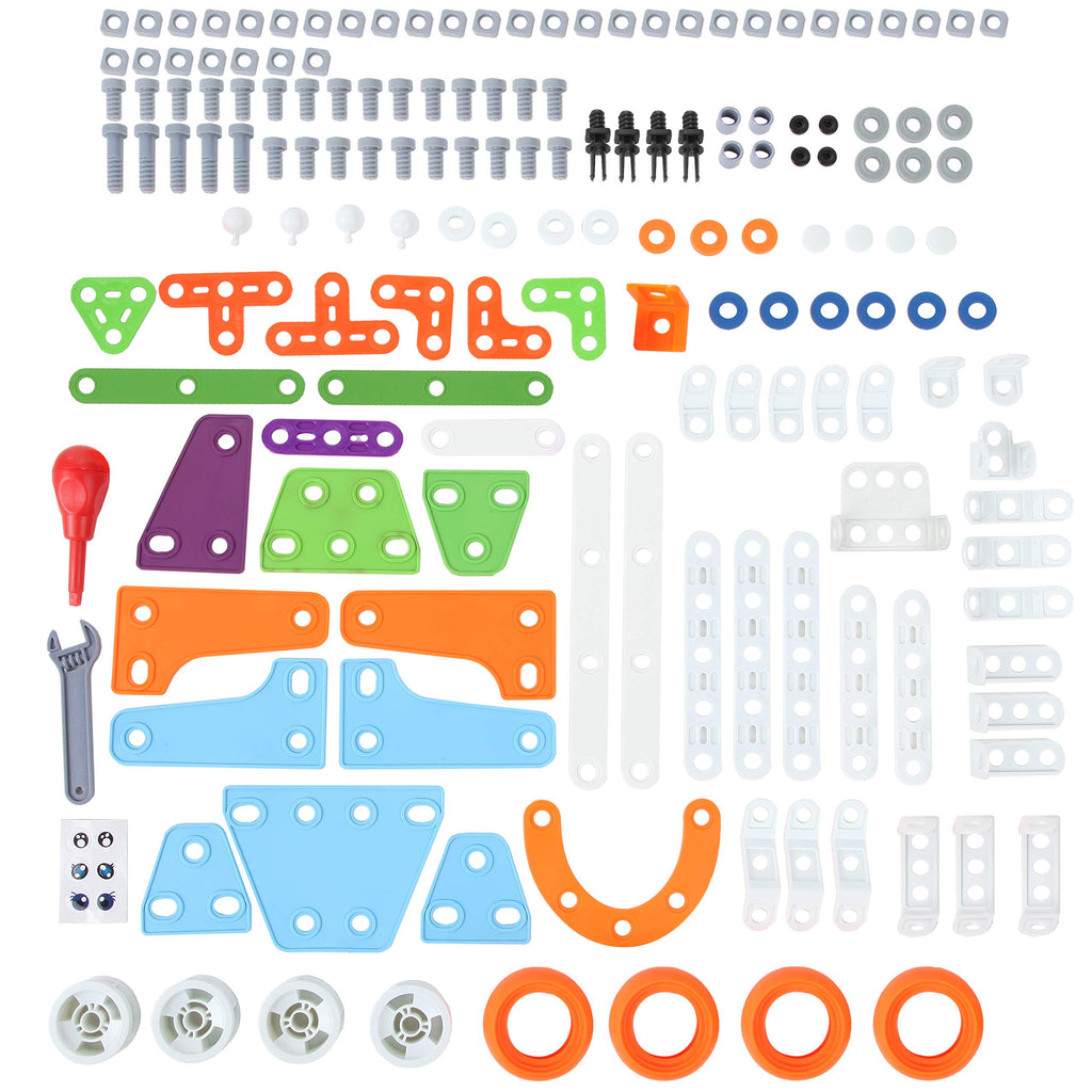 7-in-1 STEM Construction Building Set for Kids
