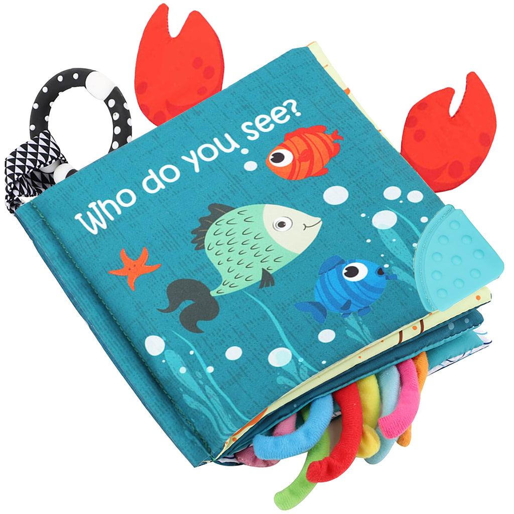 Ocean Adventure Crinkle Book & Teether