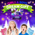 25-Piece Galaxy Glow-in-the-Dark Slime Making Kit