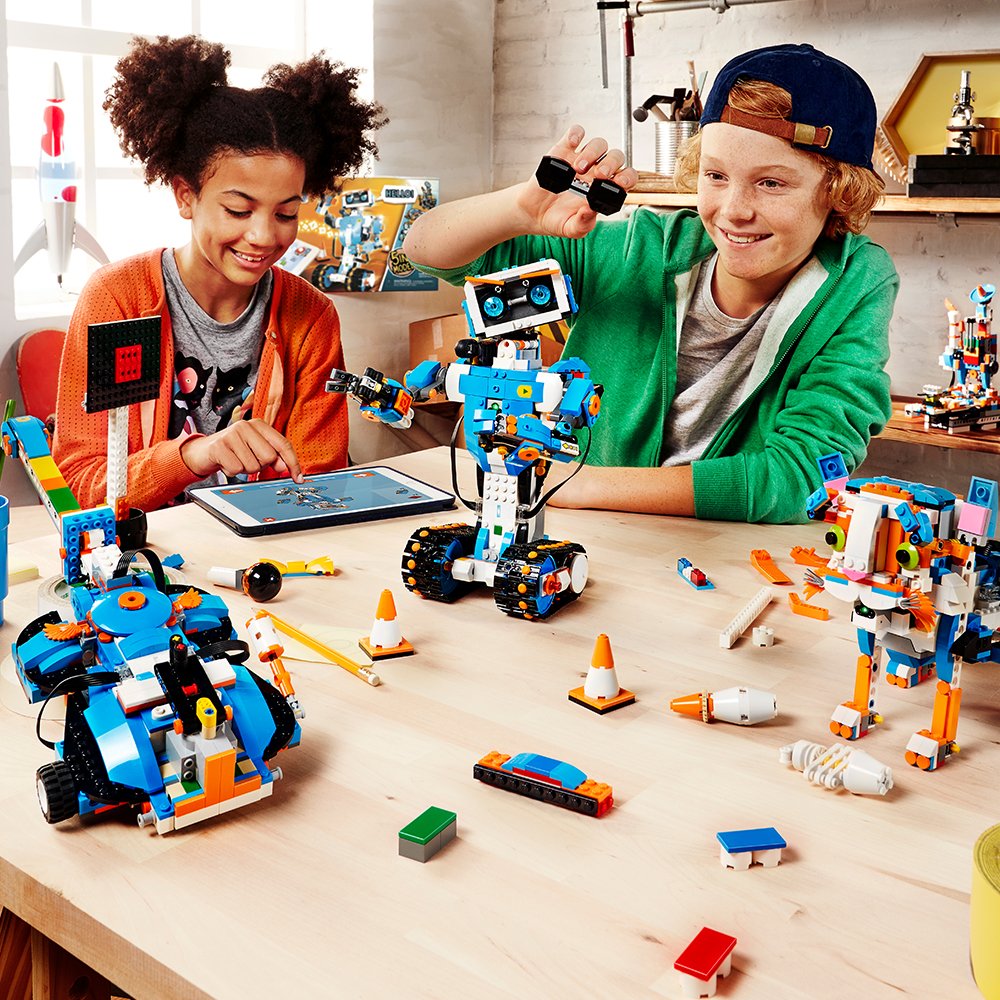 Fun Robot Building & Coding Set
