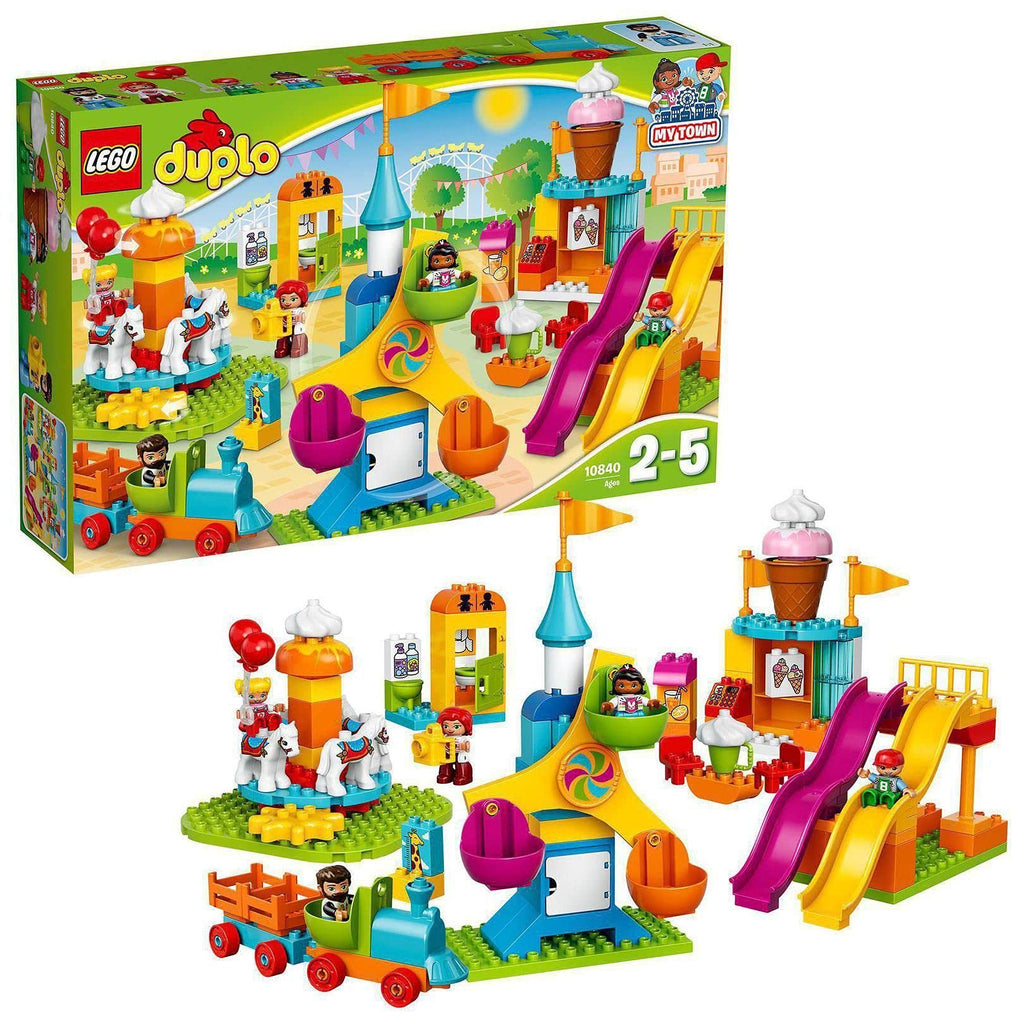 LEGO DUPLO Big Fair Amusement Park Building Set (10840)