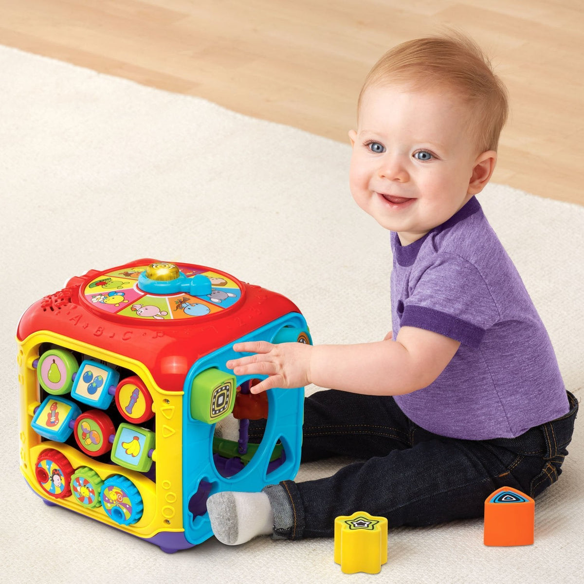 Sort and Discover Baby Activity Cube
