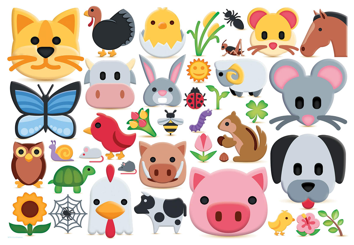 EuroGraphics Farm Animals Jigsaw Puzzle, 100 Pieces