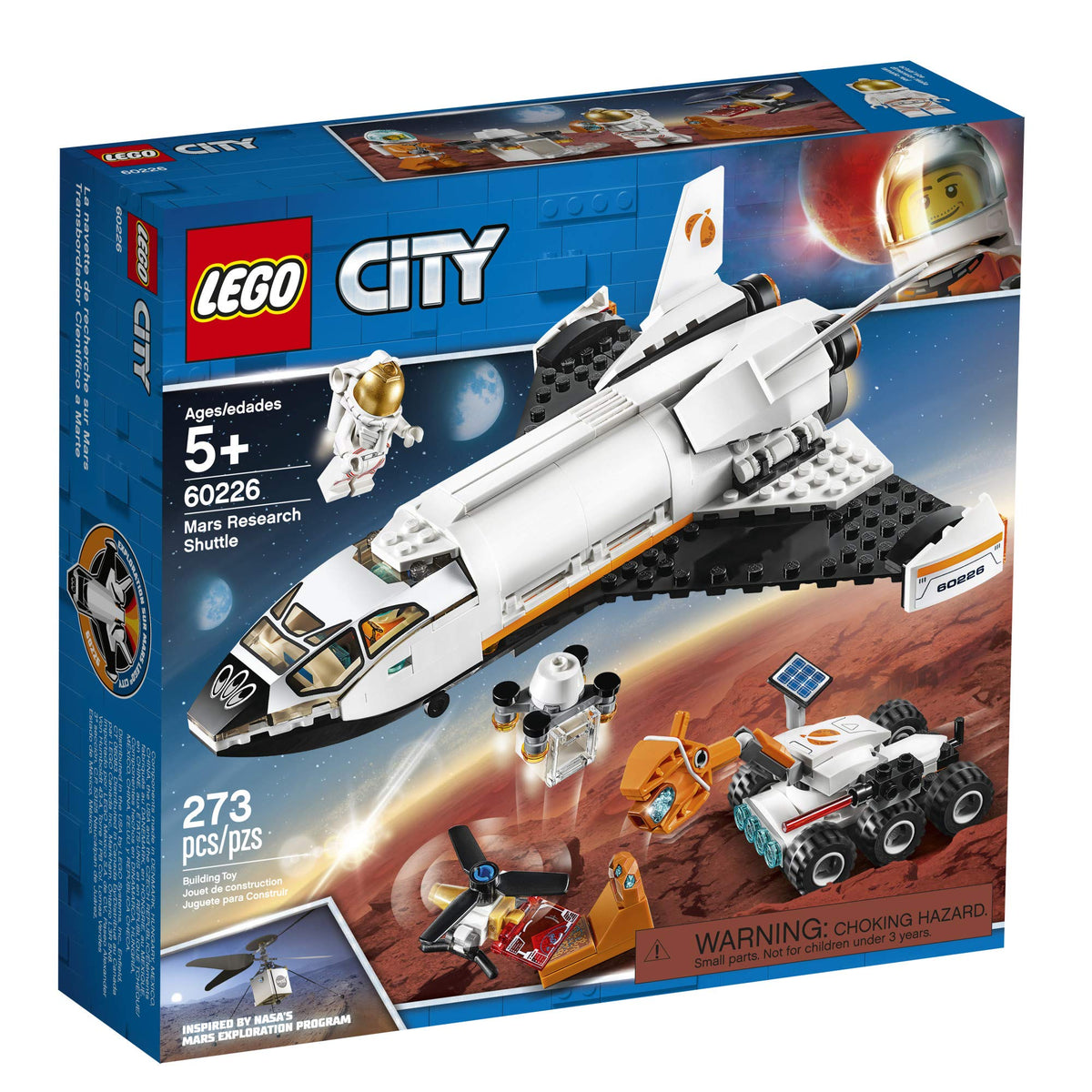 LEGO City Mars Research Shuttle Space Set (60226) - product photo