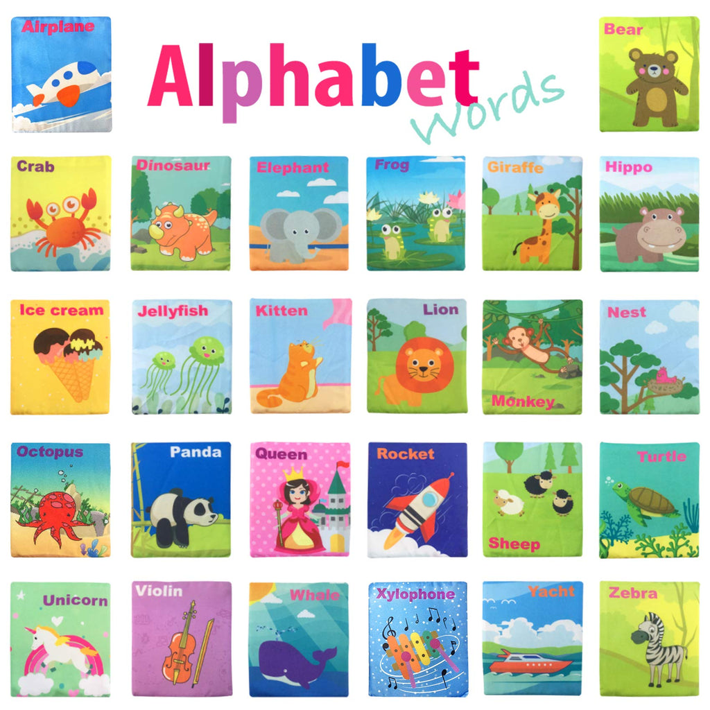 Alphabet Learning Cloth Cards