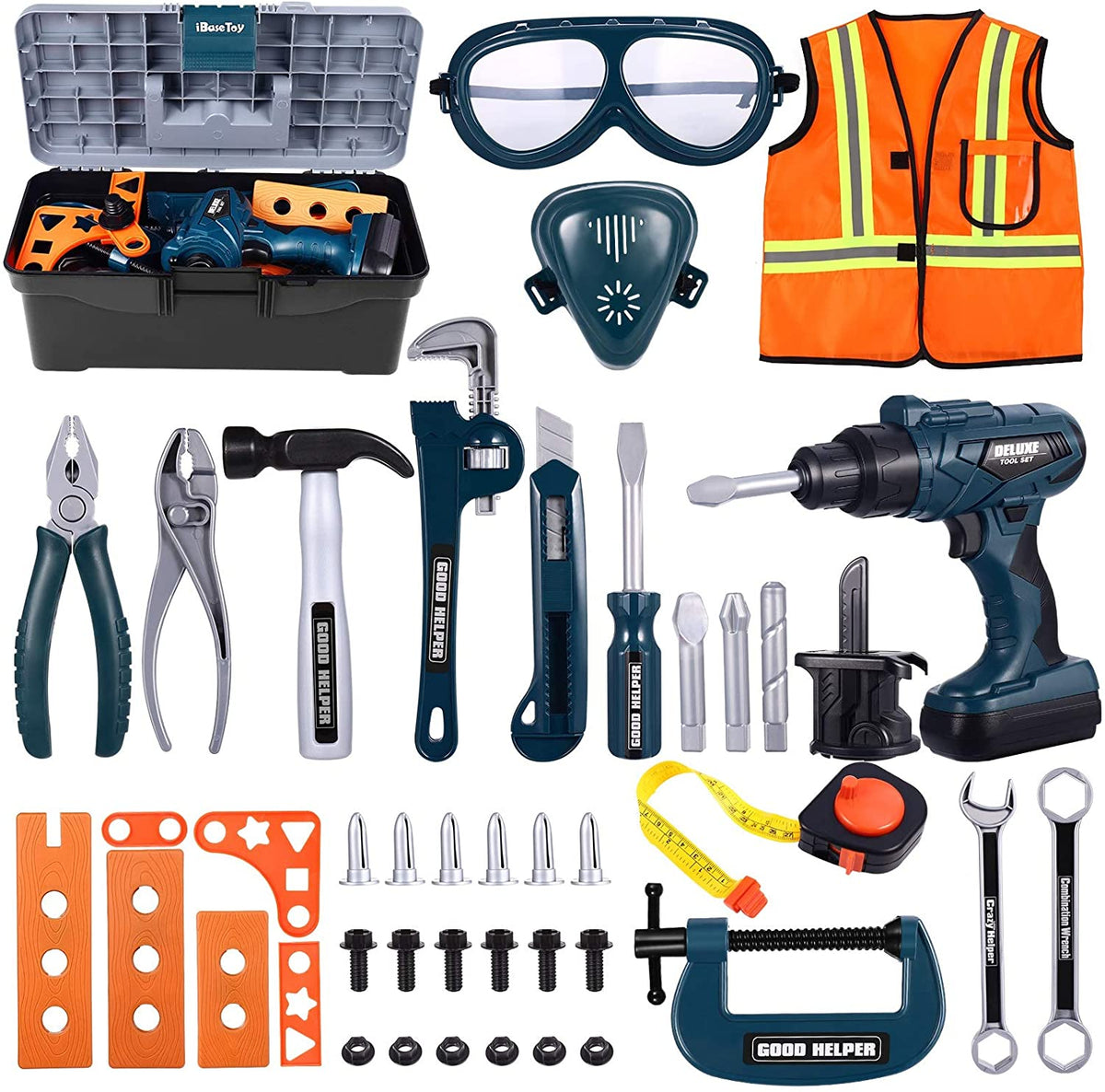 Junior Builder 43-Piece Tool Workshop