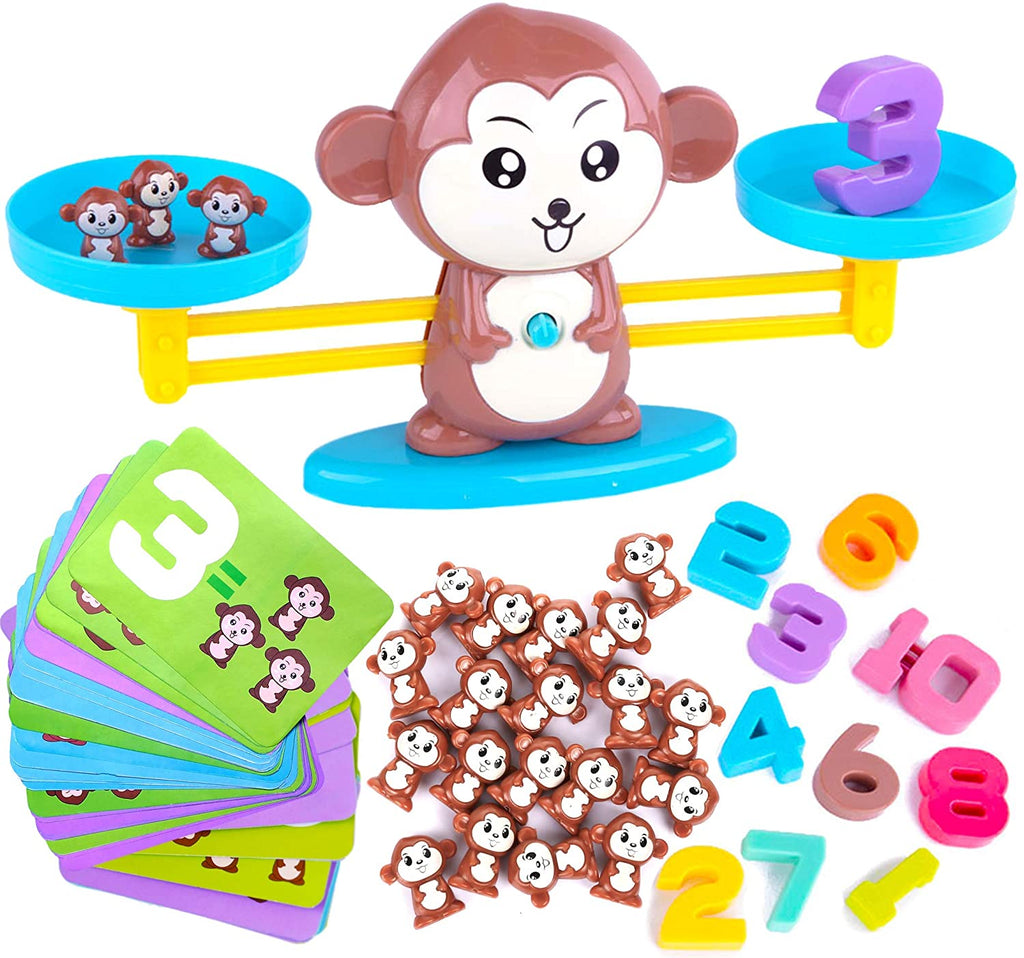 Monkey Balance Counting & Math Game