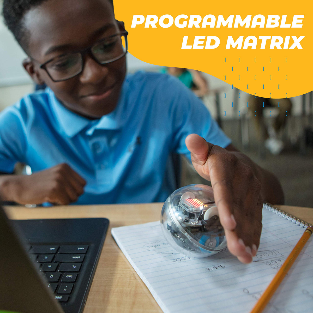 Sphero BOLT Coding Robot Ball with LED Matrix & Sensors