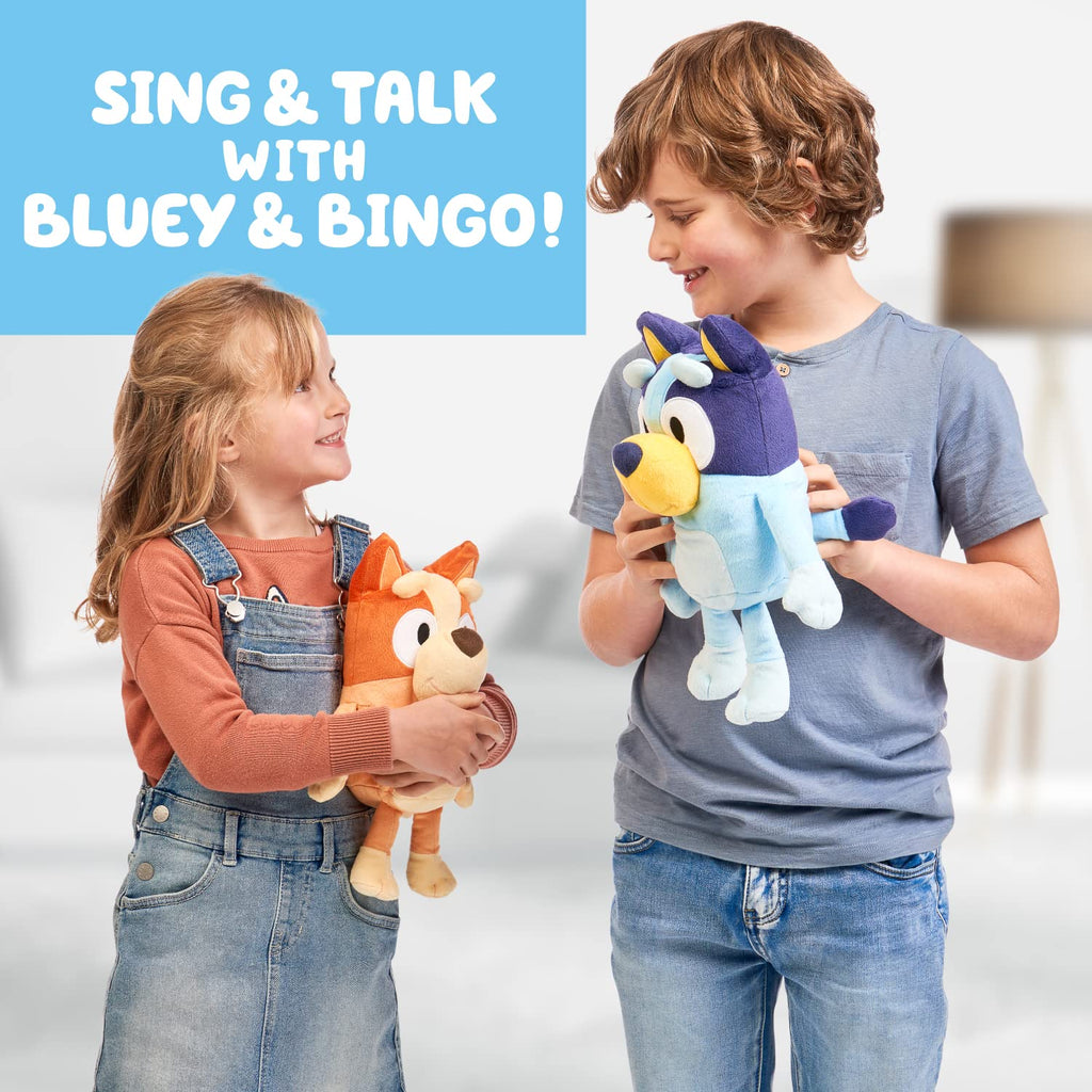 Talking Bluey - Interactive 13" Sing Along Plush