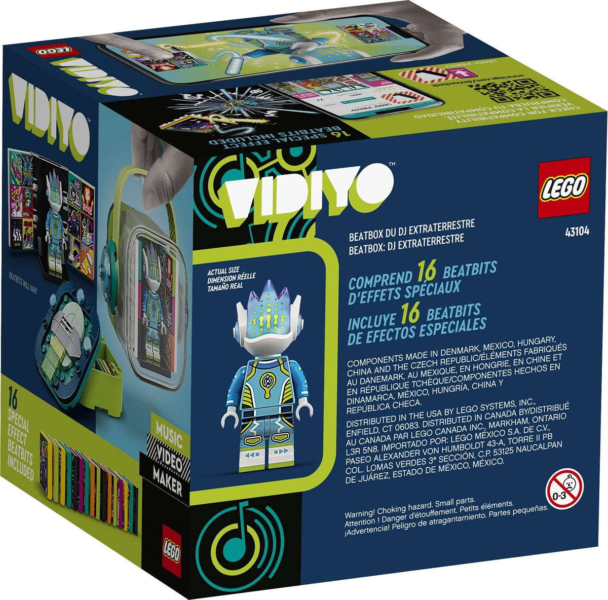 LEGO VIDIYO Alien DJ BeatBox Music Set (43104) - product photo