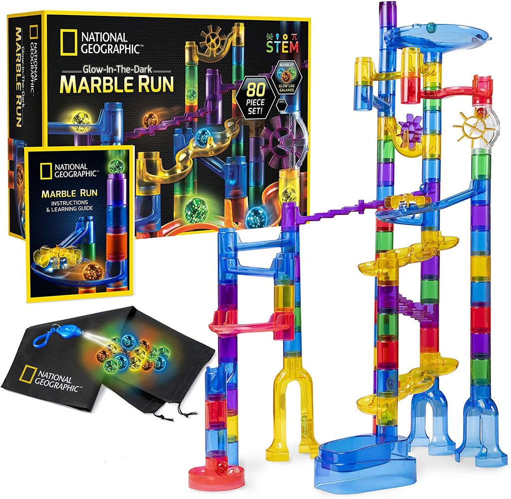 STEM Rainbow Marble Run