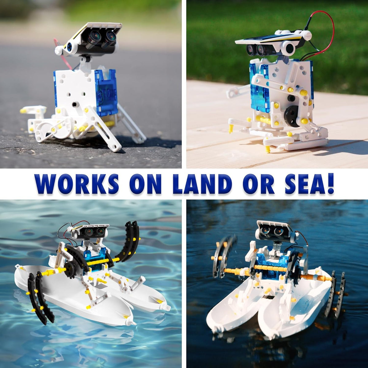 14-in-1 Solar Robot Building Kit