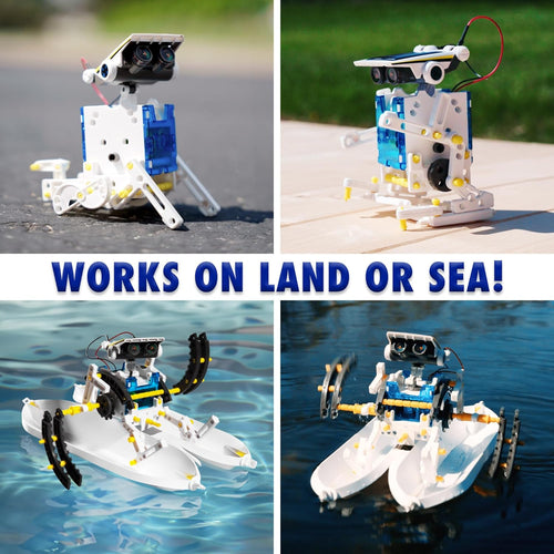 14-in-1 Solar Robot Building Kit