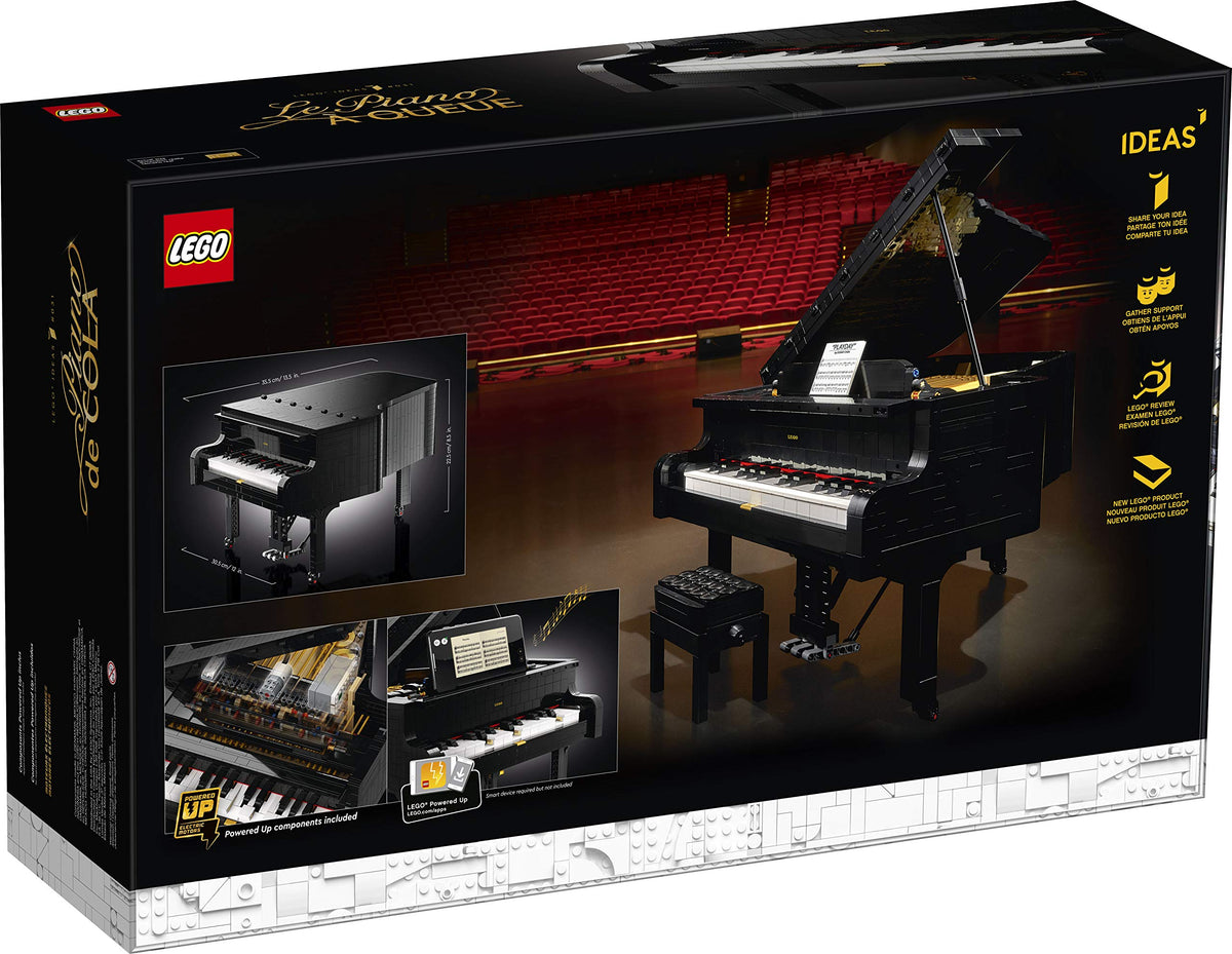 LEGO Ideas Grand Piano 21323 Building Set, 3,662 Pieces