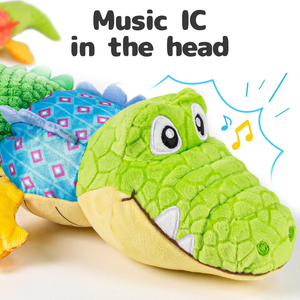 Cuddle Croc Baby Activity Plush