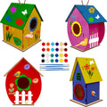 Wood Bird Do It Yourself House Puzzle