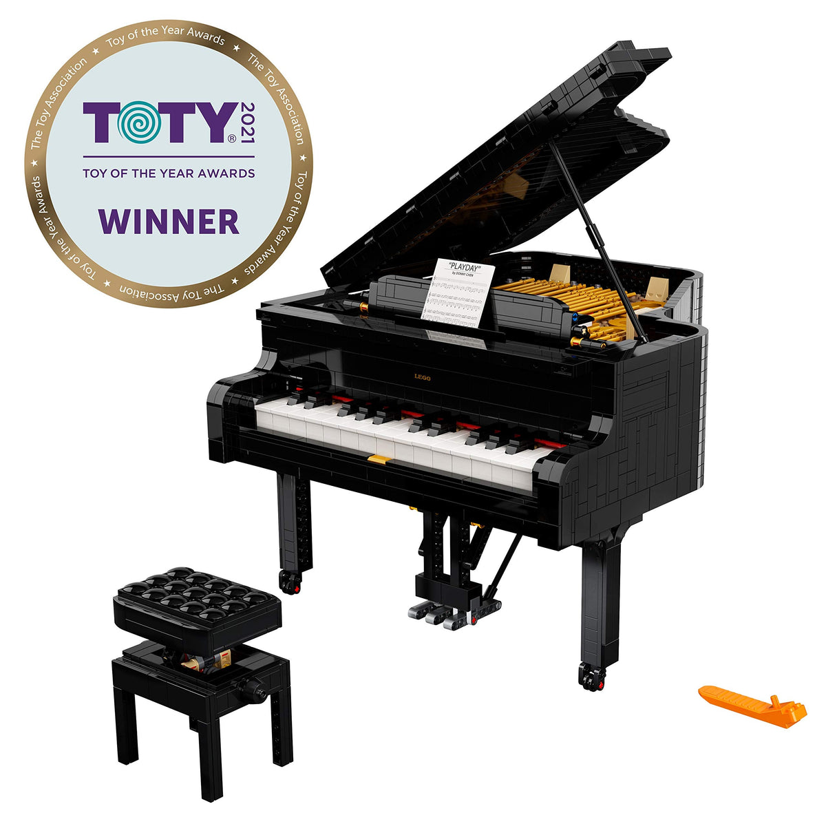 LEGO Ideas Grand Piano 21323 Building Set, 3,662 Pieces
