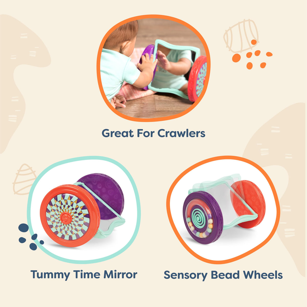 Looky-Looky Tummy Time Mirror