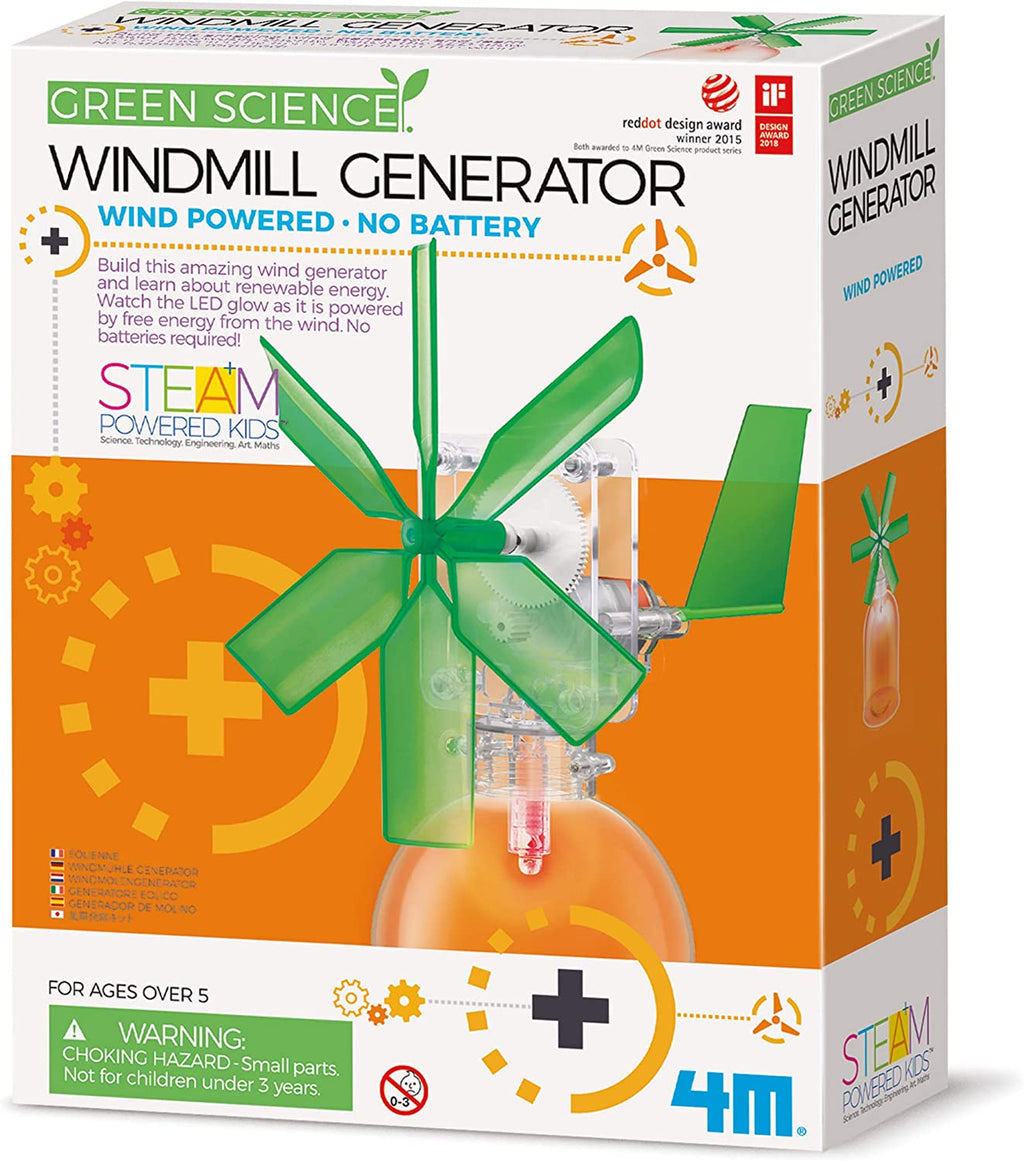 Wind Power Green STEM Generator
