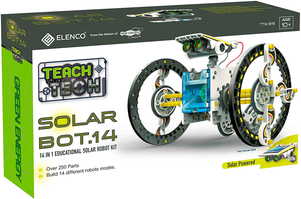 14-in-1 Solar Robot Building Kit