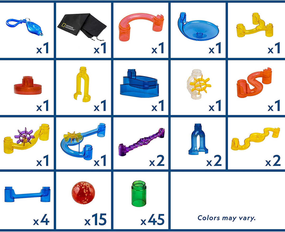 STEM Rainbow Marble Run
