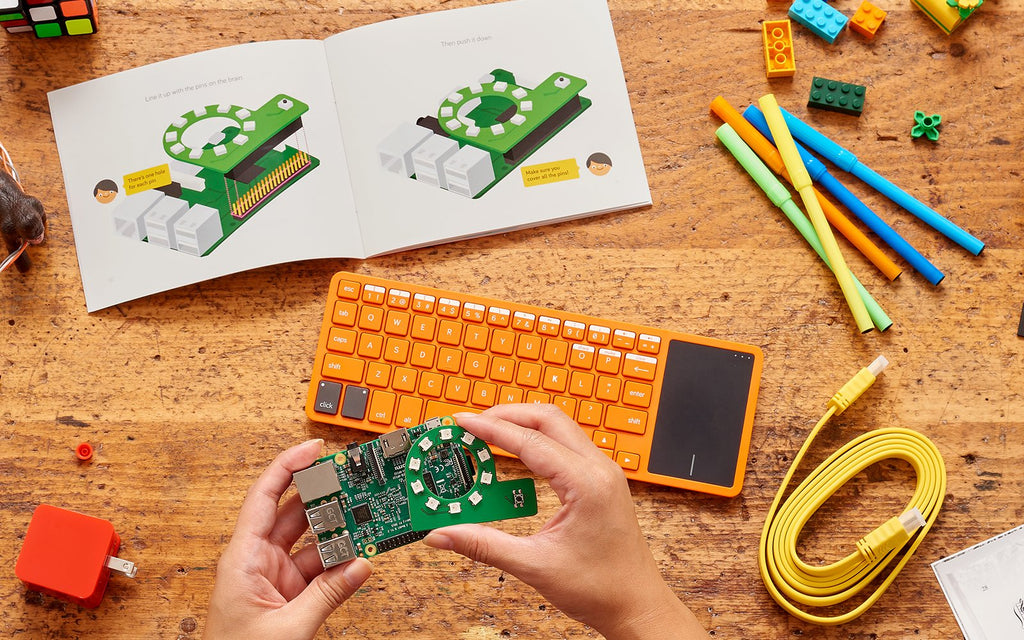 Kano Computer Kit with Raspberry Pi 3, 100+ Coding Challenges