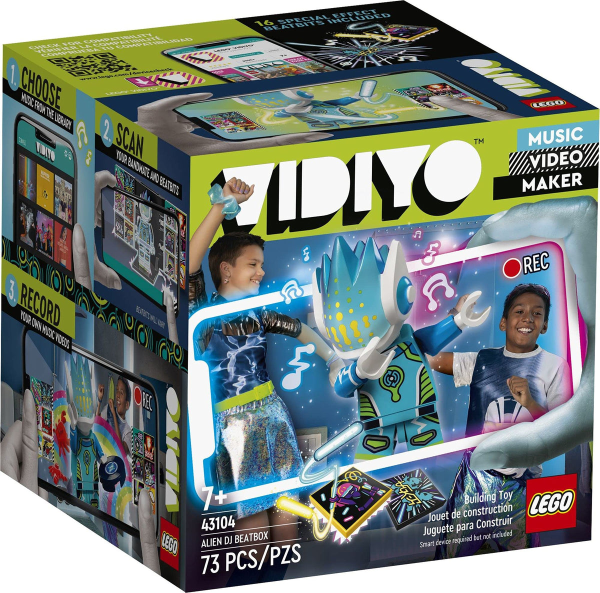 LEGO VIDIYO Alien DJ BeatBox Music Set (43104) - product photo
