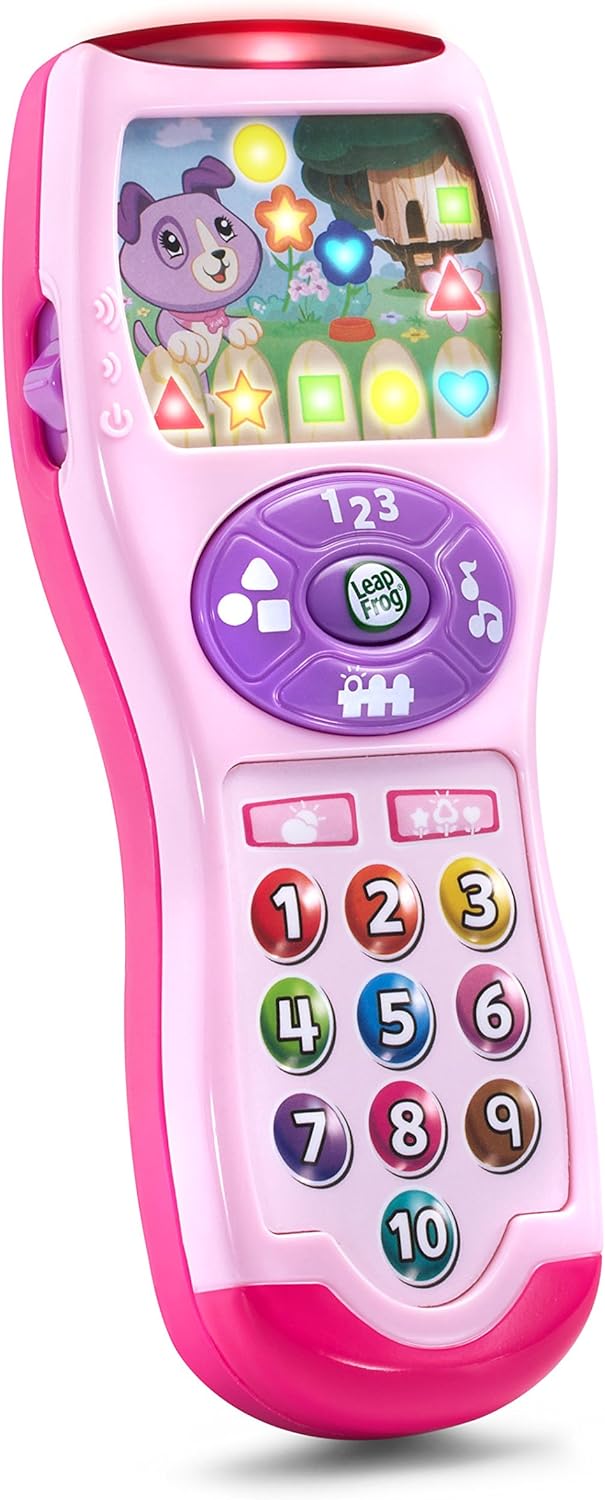 Toddler Learning Remote Toy with 65+ Sounds, 10+ Lights & Weather - product photo