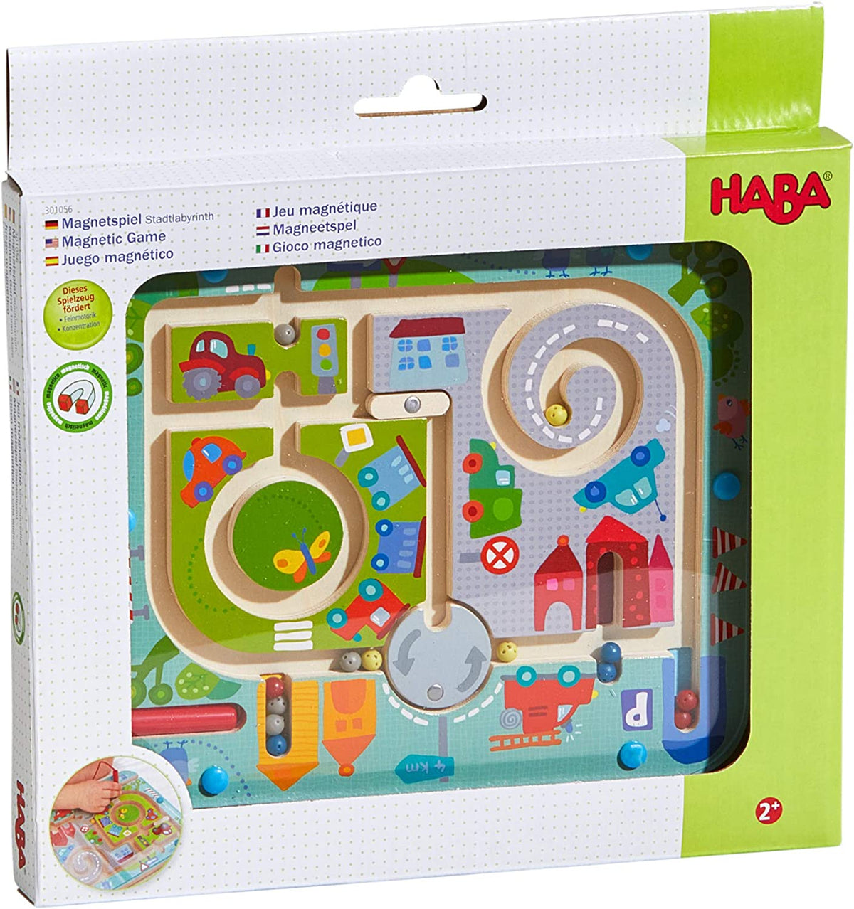 Little Town Magnetic Maze