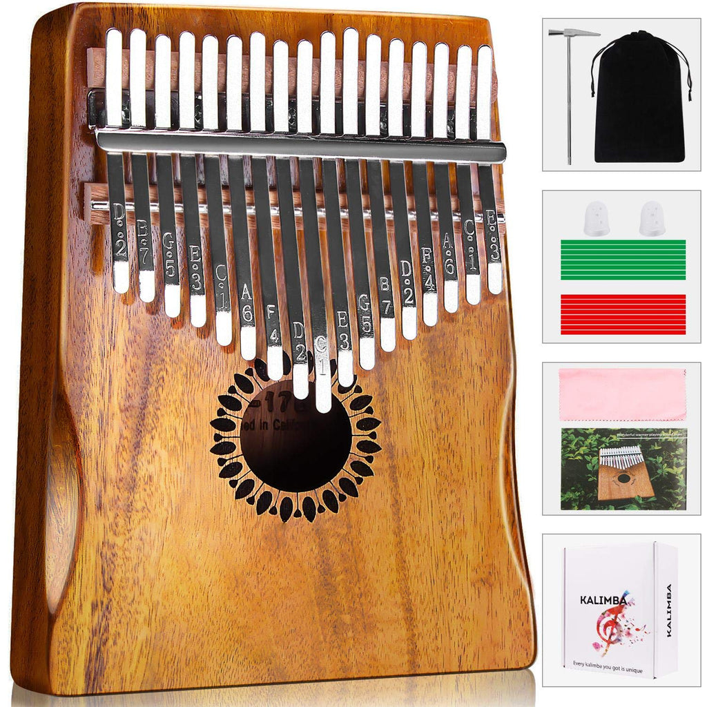Kids Portable Mbira Finger Piano Kalimba
