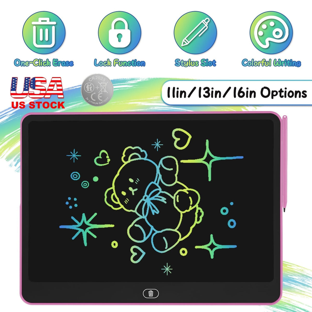 Doodle Dreams LCD Writing Tablet