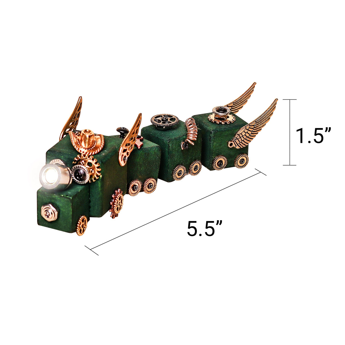 DIY Timber Train Kit DIY Kit by Kitsville, image 3 of 10
