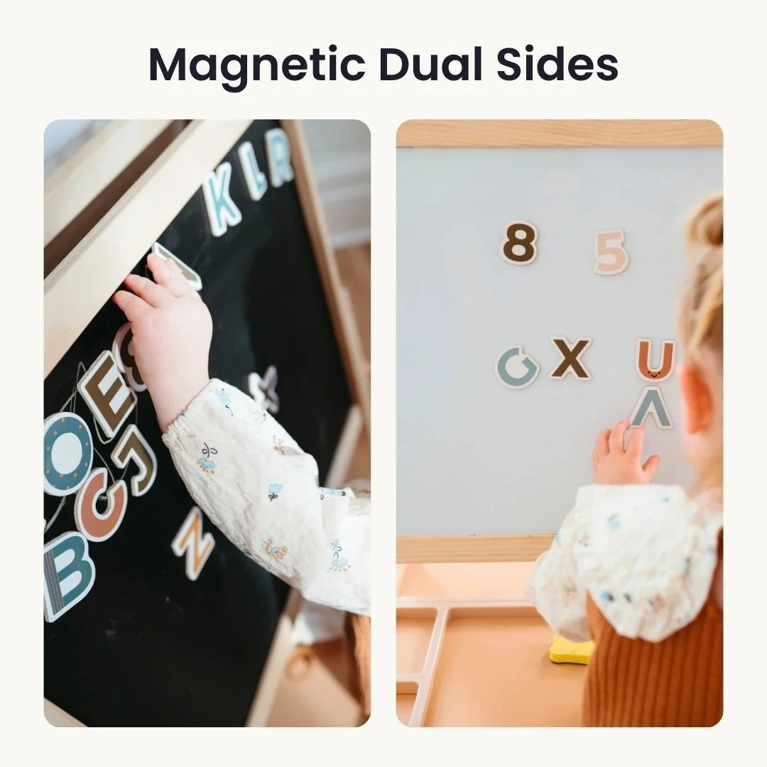 Tiny Land Caramel Magnitales Easel for Kids — product image 5 of 11