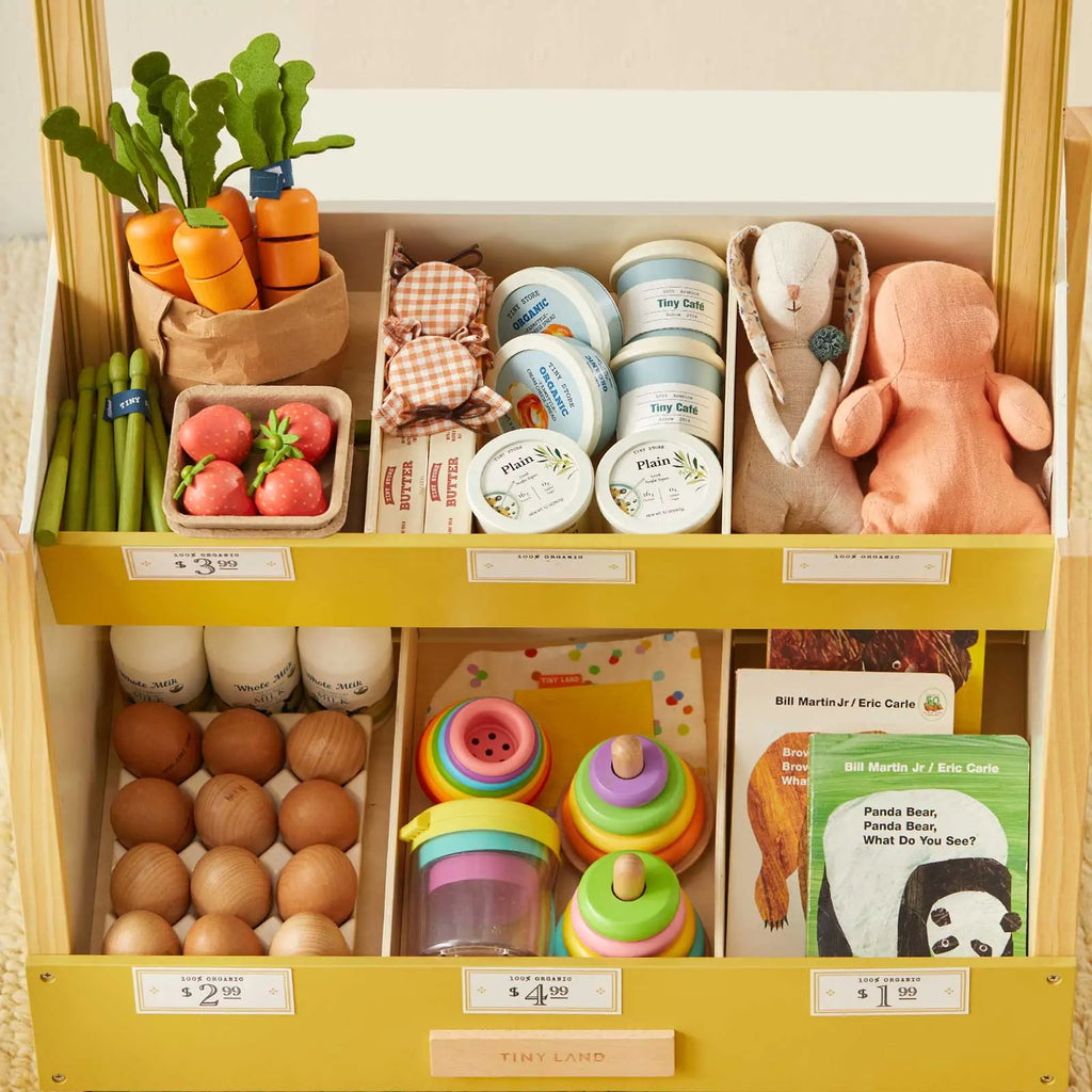 Tiny Land Wooden Grocery Store Playset — product image 6 of 12