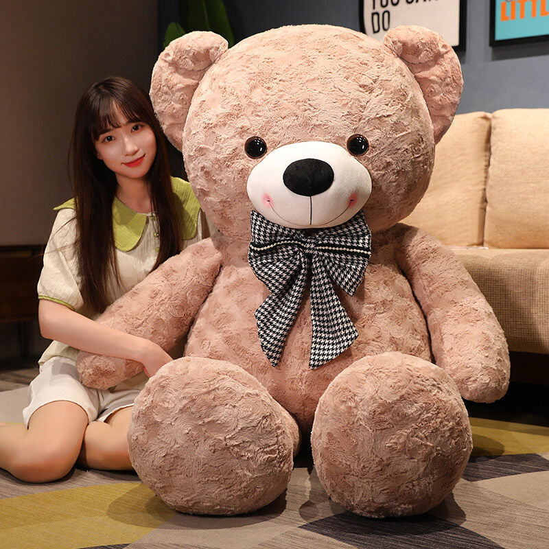 Rose-Velvet Giant Teddy Bear