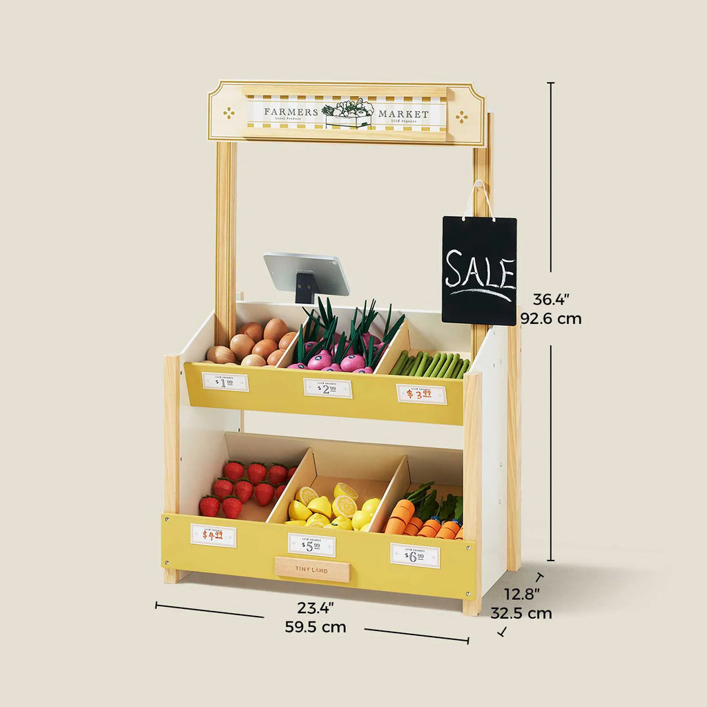 Tiny Land Wooden Grocery Store Playset — product image 11 of 12