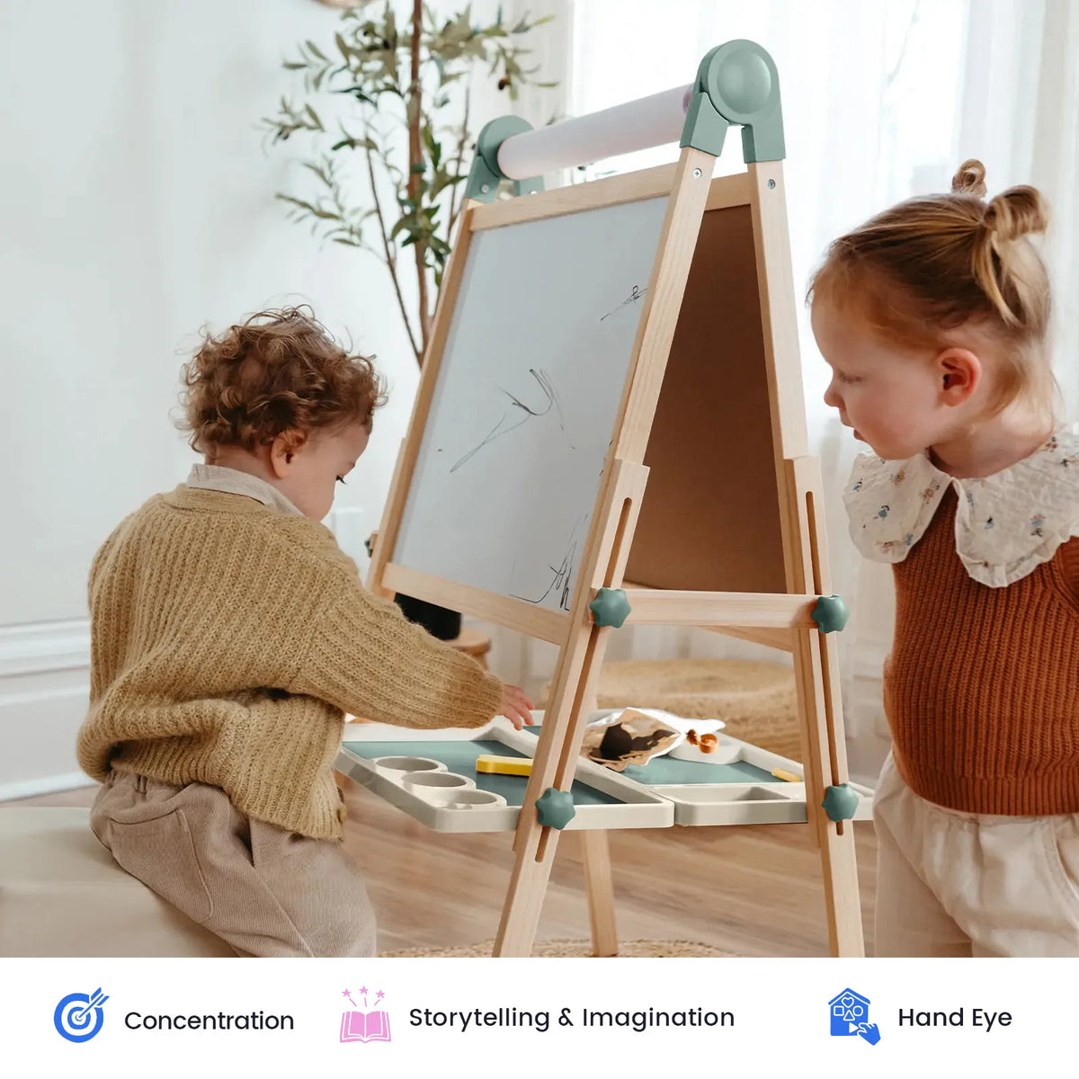 Tiny Land Pink Magnitales Easel & Paper Roll Set — product image 18 of 20