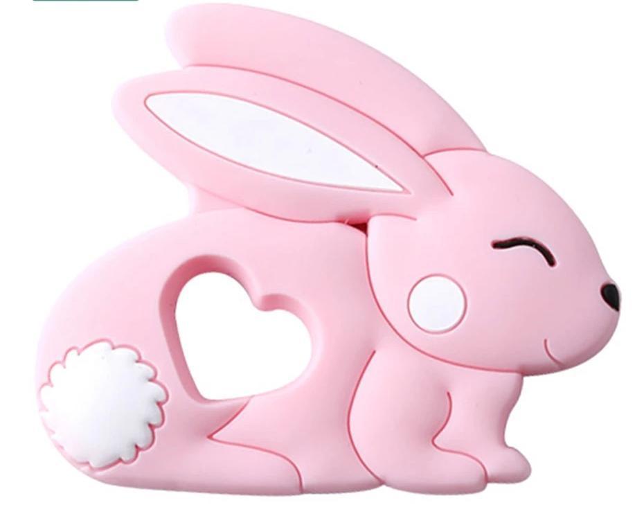 Bunny Silicone Baby Teether